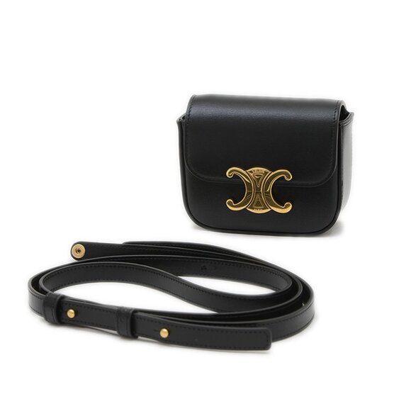 CELINE Black Shoulder Bag - Picture 1 of 6